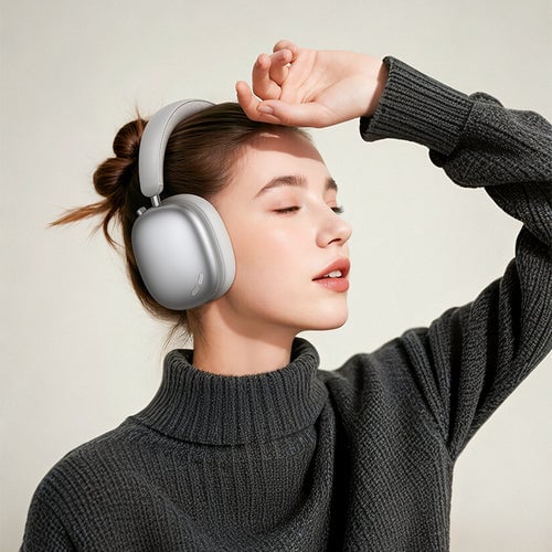 ProBeats Active Noise Cancelling Headphones Silver — photo 2