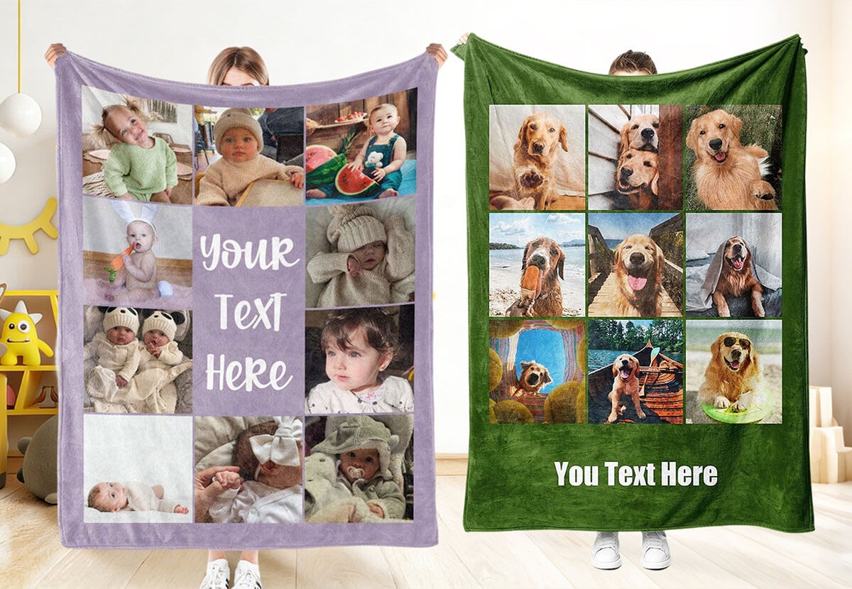 Custom Photo Blanket — photo 3