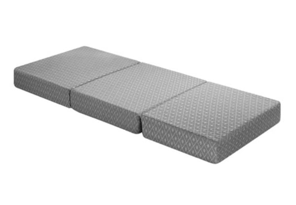 Removable Cover Trifold Foam Mattress - Three Sizes & Five Options Available — photo 3