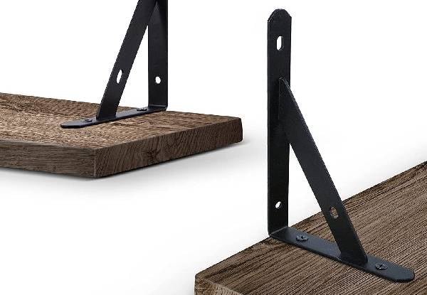 Three-Piece Corner Floating Shelves Set — photo 3