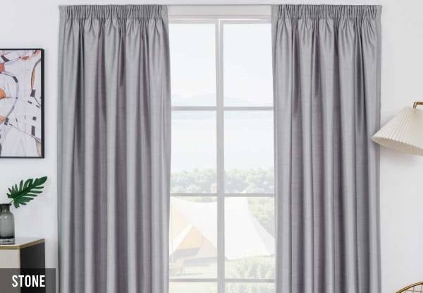 Pair of Thermal Readymade Curtains - Available in Three Colours & Six Sizes — photo 6