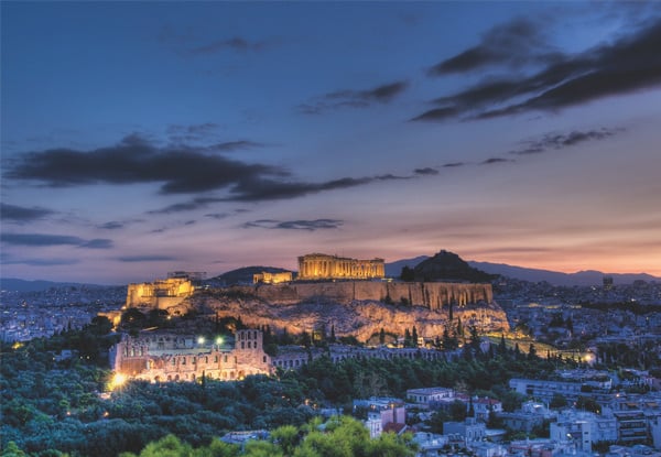 Per-Person, Twin-Share, Nine-Day Greek Escape incl. Four-Star Hotels, Three Night Cruise, & More