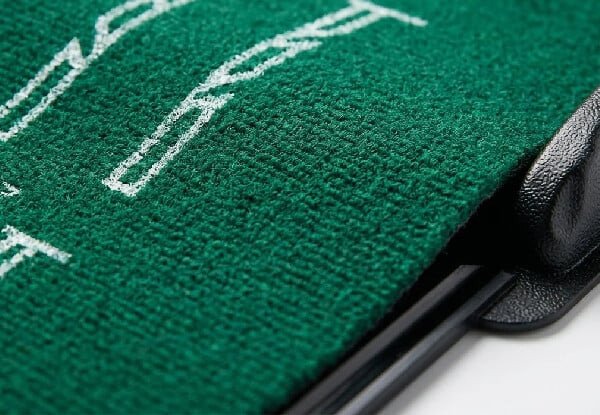 Portable Indoor Golf Putting Mat with 3D Arrow Design — photo 4