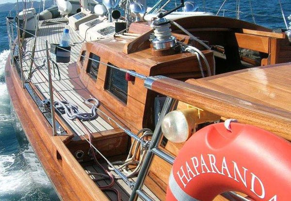 Ultimate Auckland Harbour Cruise Aboard The Haparanda Luxury Schooner  for One Person - Options for up to Four People incl. Bottle of Wine — photo 3
