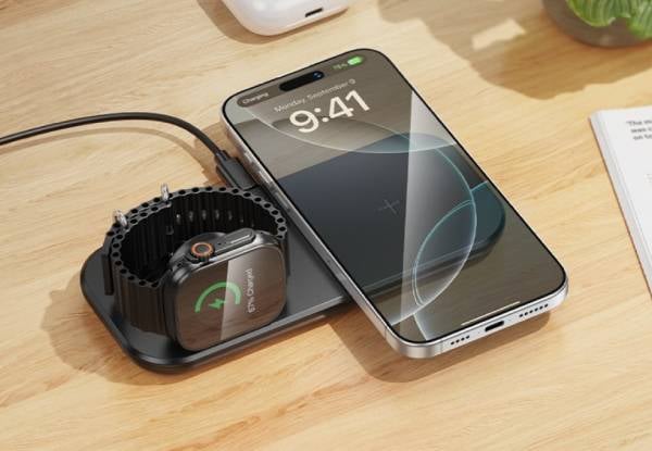 Titan 15W Ultra Thin Three-in-One Wireless Charger — photo 4