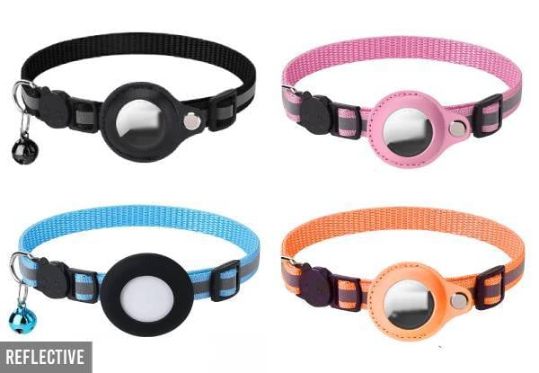 Pet Collar Compatible with AirTag Range - Eight Options Available — photo 2