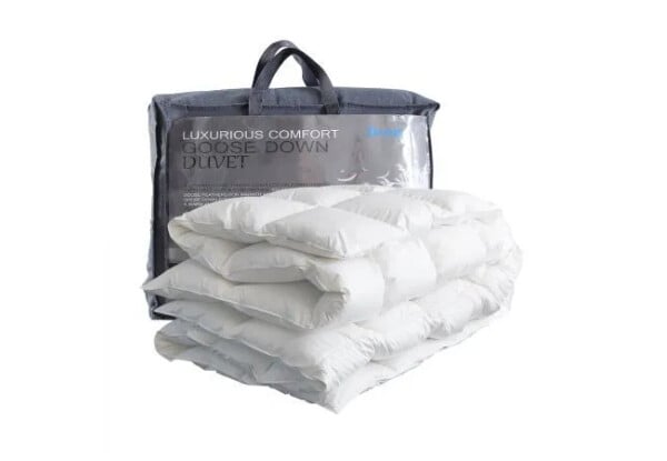 700GSM All Season Goose Down Feather Filling Duvet - Six Sizes Available