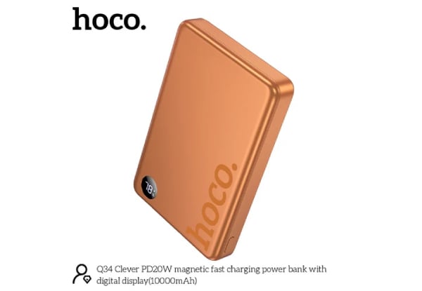 Hoco 10000mAh Magnetic Wireless Super Fast PowerBank — photo 6