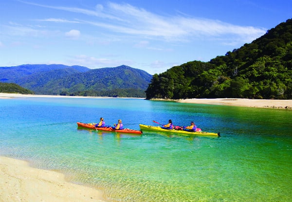 Per-Person, Twin-Share Three Day All Inclusive Abel Tasman National Park Kayak & Walk, incl. All Meals (Breakfast, Lunch & Dinner), Beachfront Lodge Accommodation, Vista Cruise & Transfers - 2026 & 2027 Dates Available — photo 6