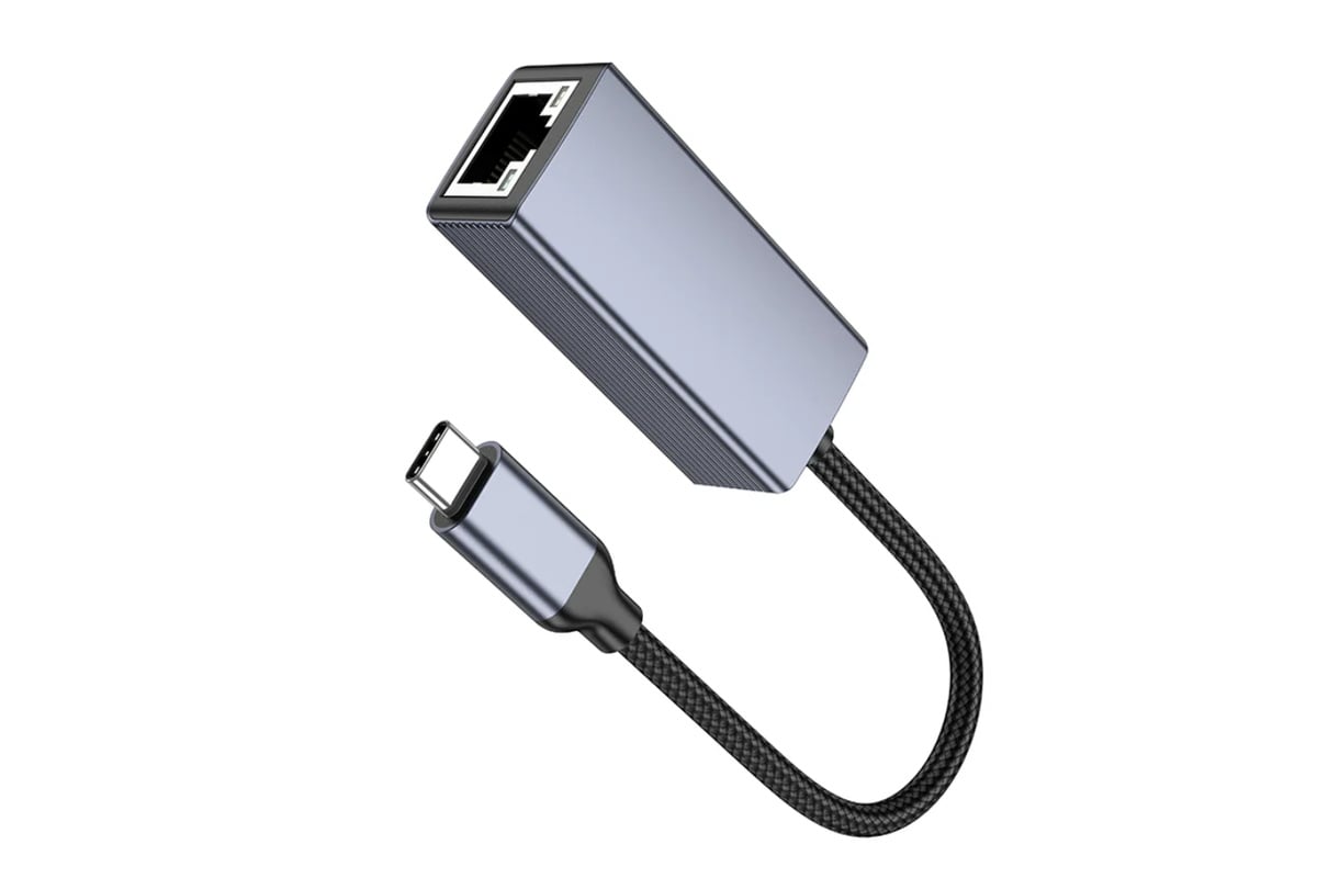 Hoco USB-C to RJ45 Gigabit Ethernet Adaptor — photo 2