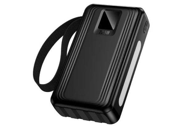 Titan PowerUp 20000mAh 22.5W Power Bank with 4 Built-In Cables — photo 7