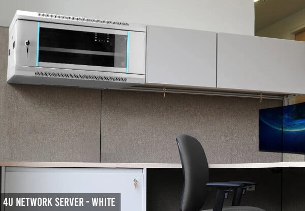 19-Inch Deep Wall-Mounted Network Server Cabinet - Available in Five Options — photo 2