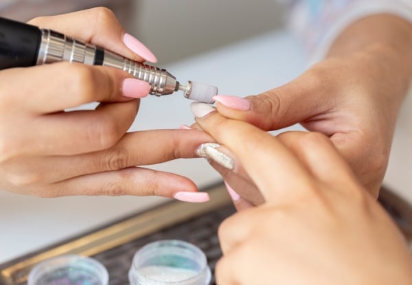 Deluxe Nail Beauty Package - Option for Gel Manicure, Gel Pedicure or Both