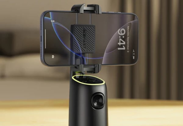 Acefast 360 AI Face Tracking Smartphone Mount with Auto-Tracking for Vlogging & Streaming — photo 5