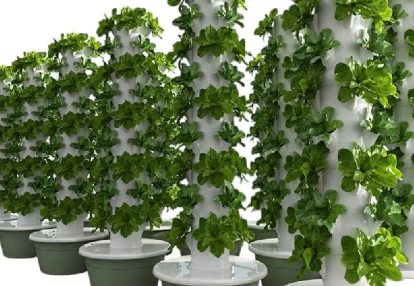 Vertical Soilless Hydroponic Tower Planter - Three Options Available