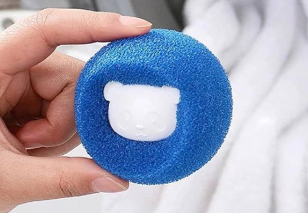Six-Piece Laundry Pet Hair Remover Ball — photo 2