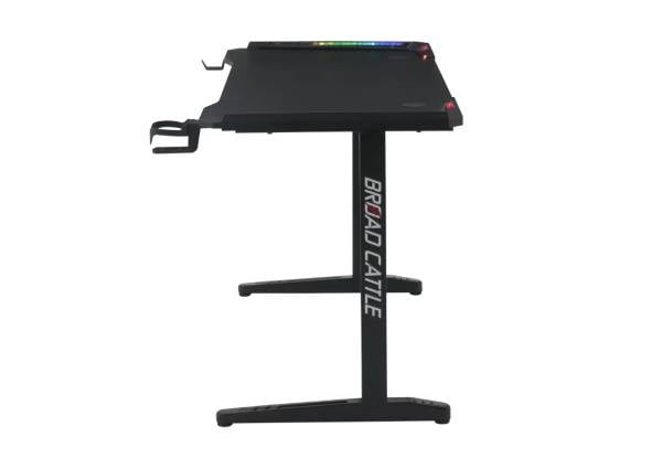 Gaming Desk with LED Light & Phone Stand — photo 3