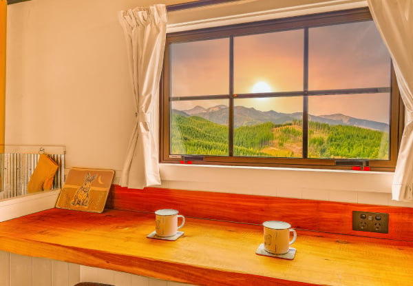 Two-Night Hanmer Springs Boutique Retreat for Two at The Shepherds Hut incl. Outdoor Woodfired Bath & Mountain Views - Option for Three Nights - Valid Sunday to Thursday Nights (50% Off) — photo 4