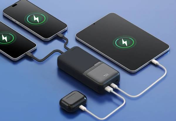 Titan PowerUp 20000mAh 22.5W PD QC Super Fast Black Powerbank — photo 4