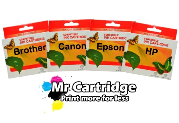 Ink Bottles, Ink Cartridges & Toner Cartridges Compatible with Epson, Brother or Canon Printers incl. Delivery - Options for a Set of Cartridges for Current and New Printers