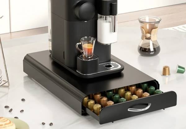 Coffee Capsule Drawer Organiser Compatible with Nespresso
