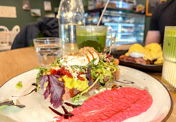 Two Mains & Two Drinks for Two People at TRA Coffee and Eatery — photo 3