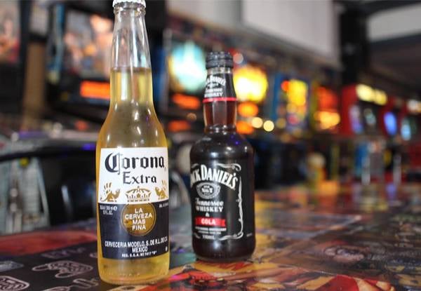 Experience a Full Day of Fun at Galaxy Arcade in Christchurch with Non-Stop Play & Two Drinks for Two People