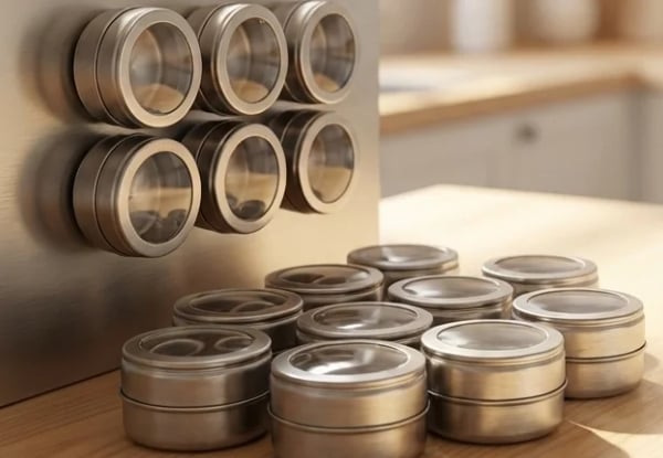 12-Piece Spice Container Set — photo 3