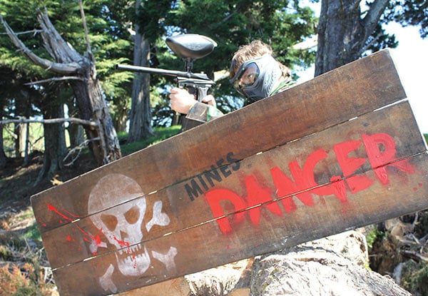 Kids' Paintball Grunt Pack incl. Entry, Gun, Mask & 200 Paintballs — photo 5