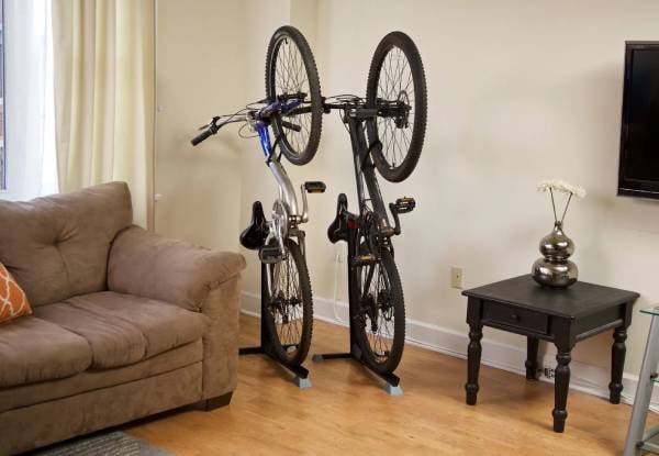 Portable Space-Saving Bike Nook Stand Rack — photo 2