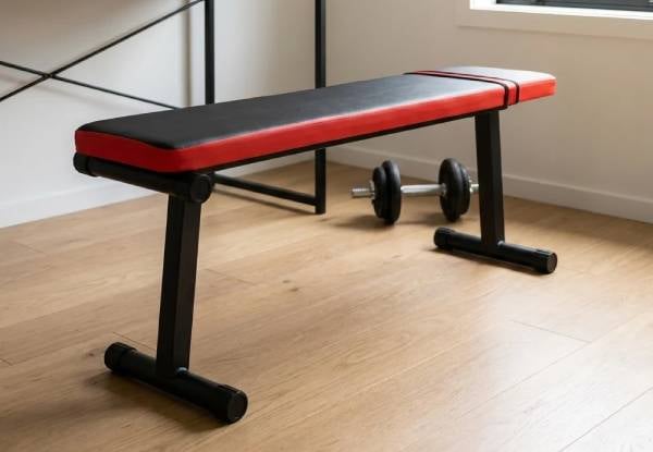 Foldable Home Gym Flat Weight Bench — photo 3