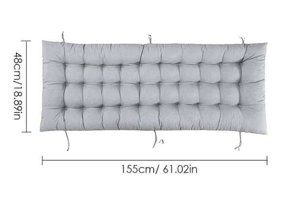 155cm Thickened Patio Lounge Chair Cushion — photo 2