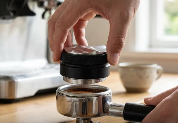 58mm Dual-Head Coffee Distributor & Tamper — photo 2