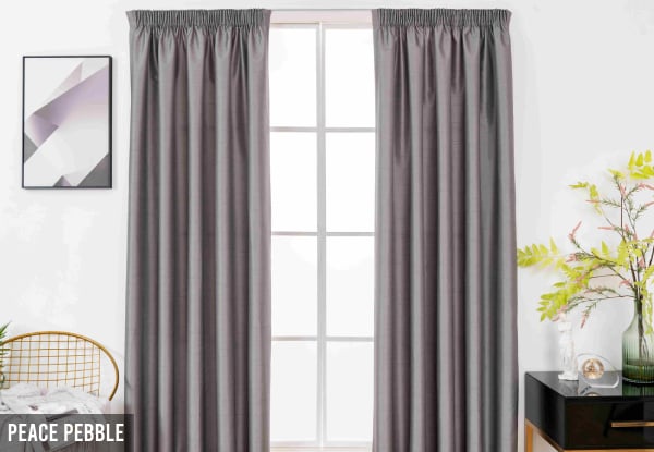 Pair of Thermal Readymade Curtains - Available in Three Colours & Six Sizes — photo 8