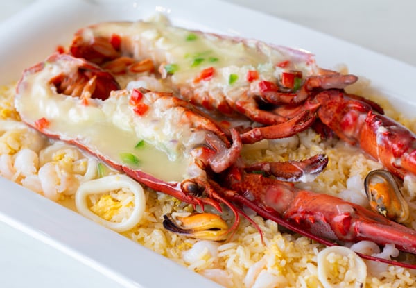 Sharing-Style Lobster with Two House Beverages for Two People - Option for Four People