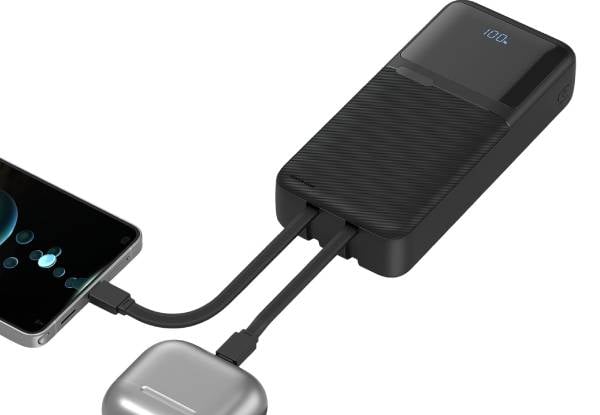 Titan PowerUp 20000mAh 22.5W PD QC Super Fast Black Powerbank — photo 2