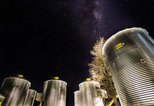 Banks Peninsula Spring Getaway in a Unique Silo incl. Bike Hire, WiFi & Late Checkout - Options for a One or Two-Night Weeknight Stay or Two-Night Weekend Stay