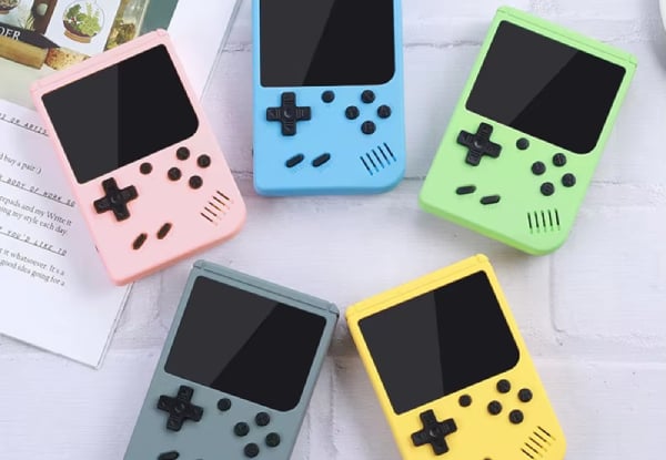 500 in 1 Handheld Gaming Console - Pink — photo 2