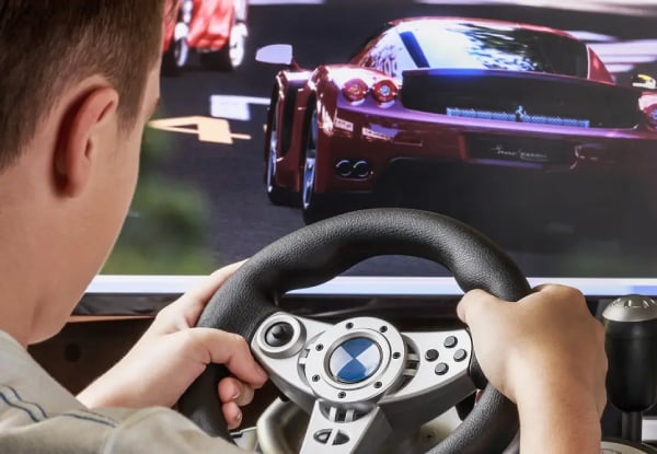 Race Car Simulator at Thrillzone Takapuna from $35