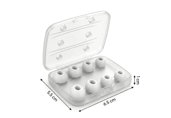 Four Pairs Silicone Ear Tips Compatible with Apple AirPods Pro 3 — photo 7