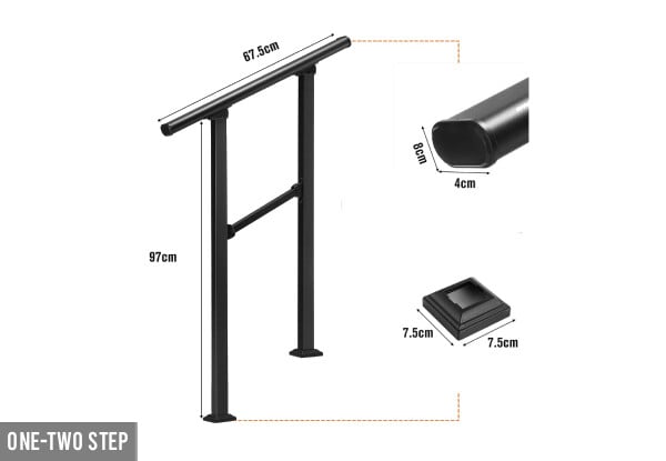 Outdoor Stair Handrails - Available in Eight Options — photo 2