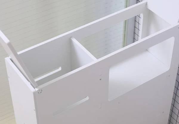 Slide-Out Bathroom Floor Cabinet — photo 4