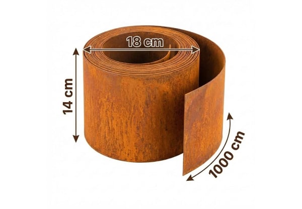Flexible Garden Edging Metal Landscape Border - Available in Two Sizes — photo 6