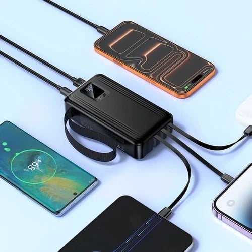 Titan PowerUp 30000mAh 22.5W Power Bank with 4 Built-In Cables — photo 3