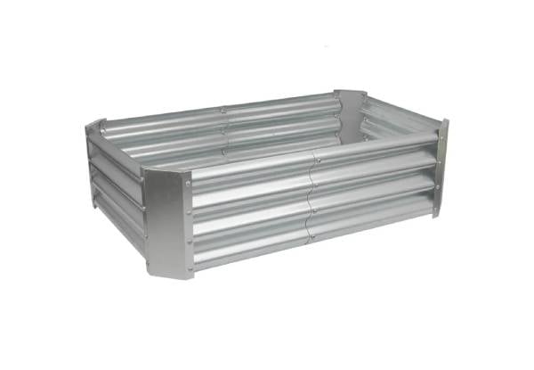 Rectangular Galvanised Raised Garden Bed - Available in Two Sizes — photo 2