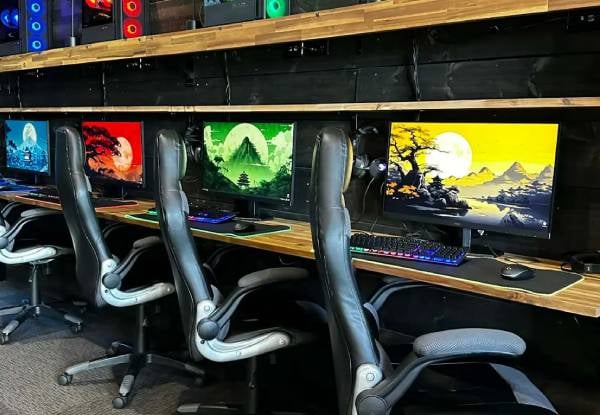 One to Three Hours of PC Gaming at The Cave Papamoa from $10 per Hour