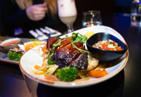 Main & Dessert at Taste Asian Fusion for Two People - Options for Three or Four People