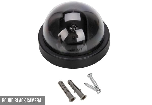 Dummy Security Cameras with Blinking Red Light - Two Types Available — photo 2