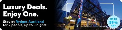 Rydges Auckland up to 59% off